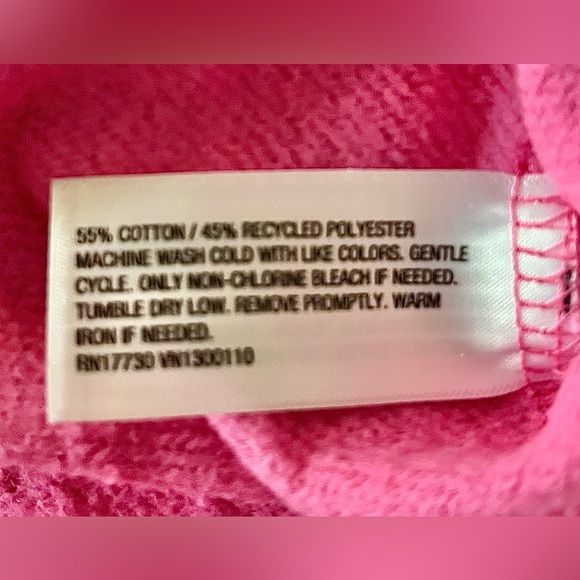 Wondershop for Target J'Adore Holiday Christmas Sweatshirt Pink XL - Picture 7 of 7